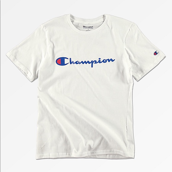 Champion Tops - White Champion Shirt